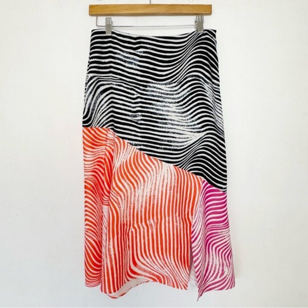 Ted Baker Canddra Color Block Zebra Printed Contr… - image 2